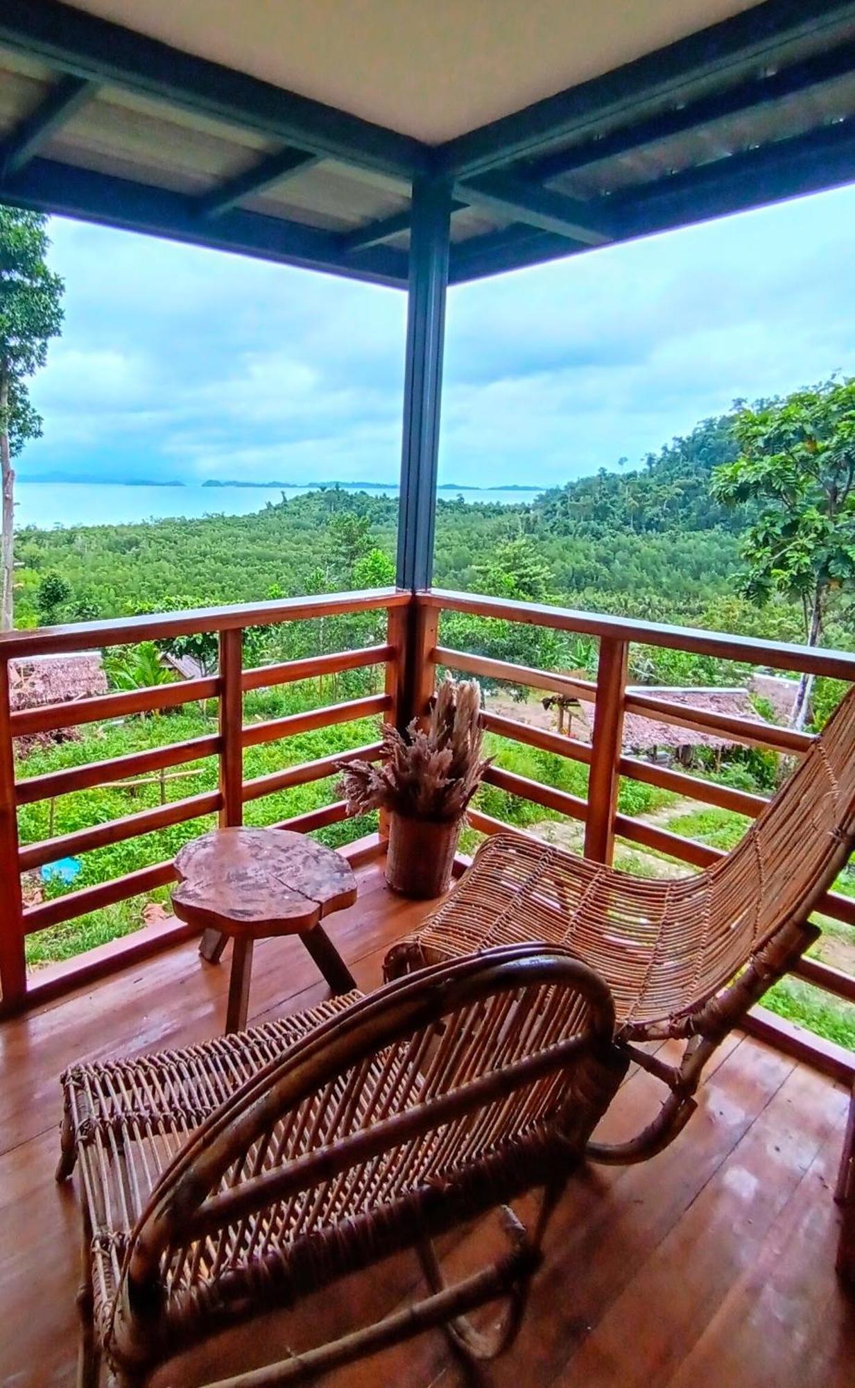 The View - Jungle Lodges - Port Barton San Vicente  Exterior foto